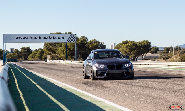 bmw en el trackday del circuit de calafat