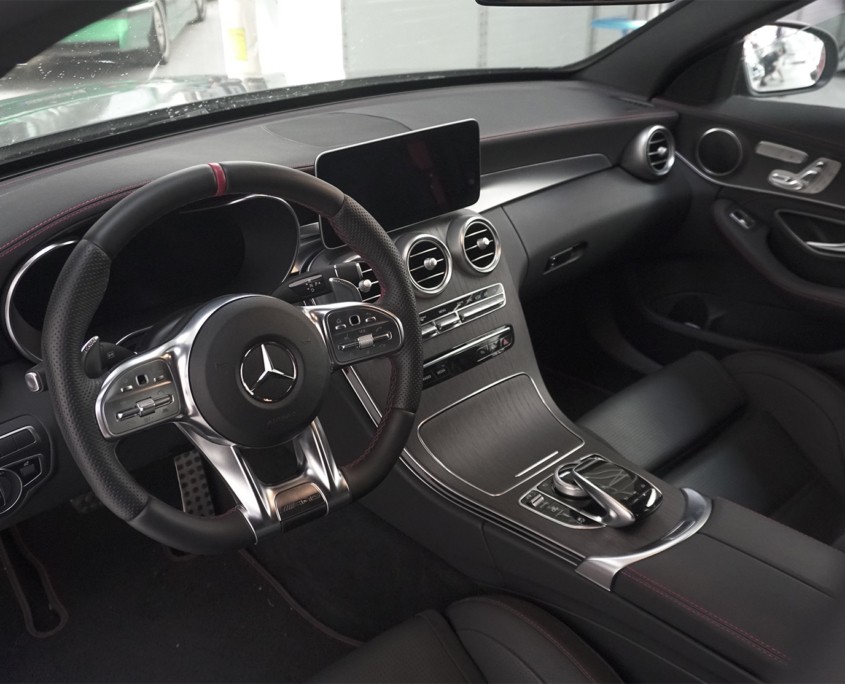 mercedes inside